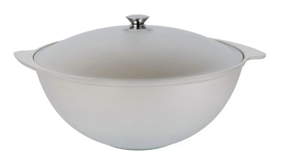 9L Aluminum Plov Cooking Pot (Uncoated) TM Kukmara with Aluminum Lid