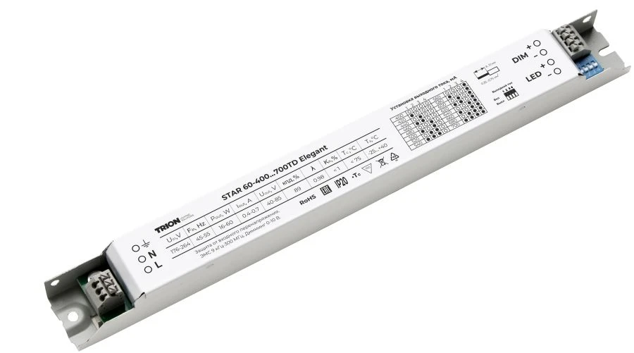 مصدر طاقة LED STAR 60-400...700TD أنيق