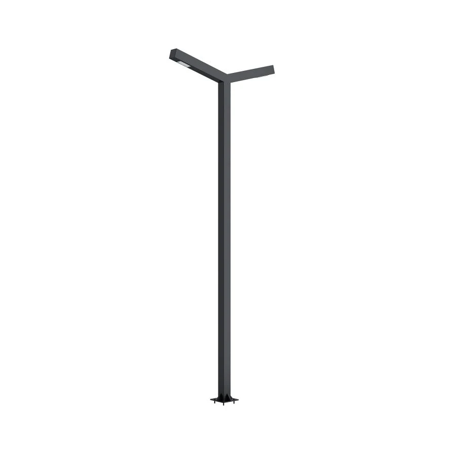 مصباح شارع LED خارجي SVETHOLL ألديباران على شكل T 105 درجات L1620 B120 H6000 60W 8460 لومن