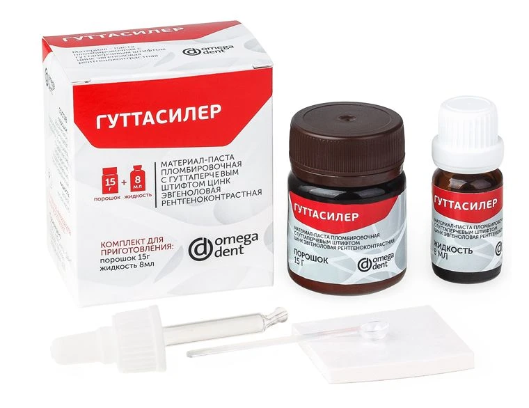 Guttasiler - Zinc Eugenol Root Canal Filling Material with Gutta-Percha Point