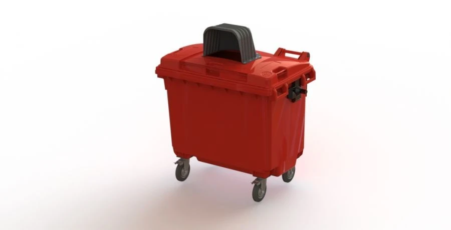 Mobile Garbage Container 660L, Art. 25.C19.N (20.803.40.PE; 21.053.40.T)
