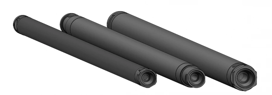 قضيب نقل عزم الدوران RC-D102x3000xM4 للأدوات الهوائية