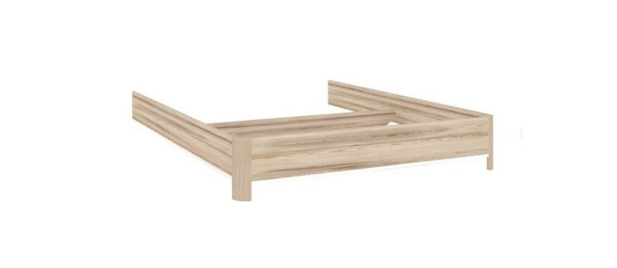 Marta LD.636150.000 1600 Bed (White/Desira Ash)