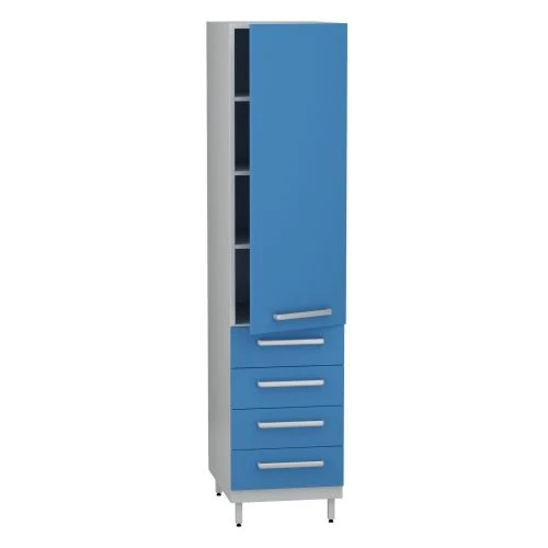 Medical Storage Cabinet for Pharmaceuticals, Model DM-4-101-08.K2.F4