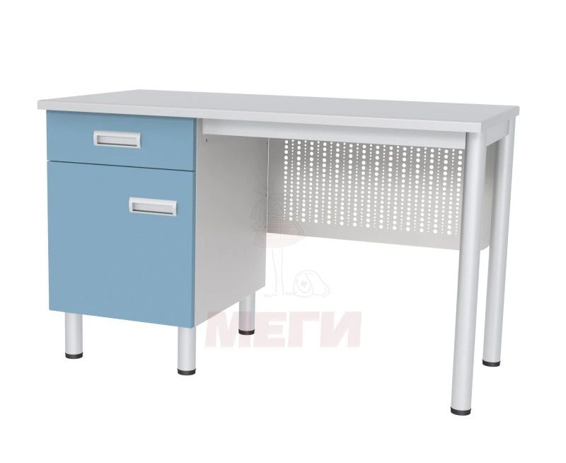 طاولة مختبرية مع درج وخزانة SL-04-MSK (SL-04-102)