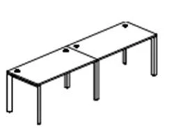 محطة عمل نموذجية KS.RsP-3.058 بإطار على شكل P