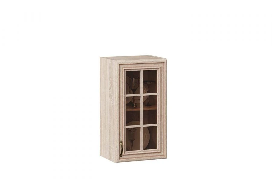Light Sonoma Oak Glass Door Country LD 245060.000 400