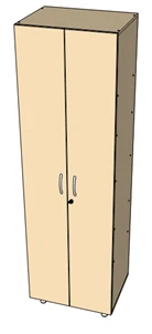 Utility Cleaning Equipment Cabinet (Customizable)