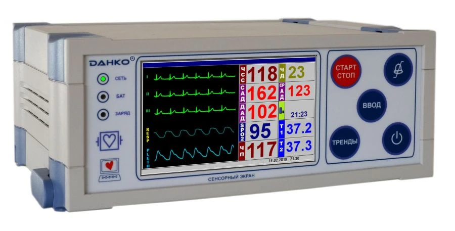 نظام المراقبة المستمرة للمرضى MAIT-02 "دانكو®"، TУ 9441002-48262933-2008، النسخة 3