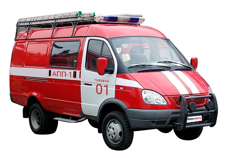 سيارات الاستجابة الطارئة N1GSB N1GBFA على قاعدة GAZ 27057 بمحرك بنزين