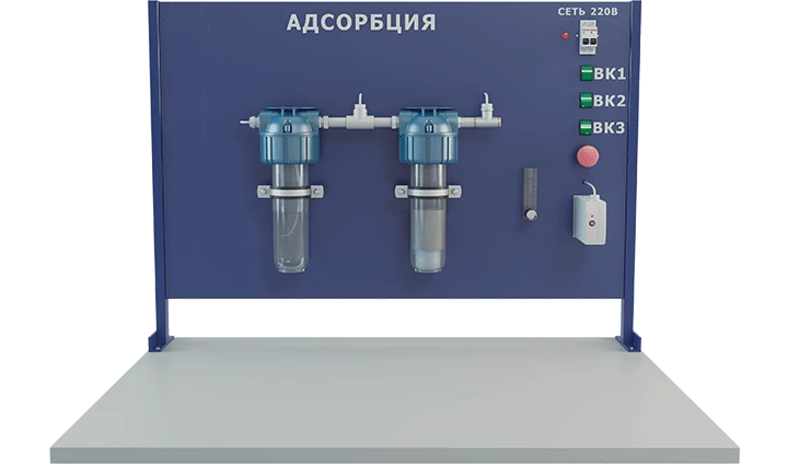 إعداد مختبر لدراسة عملية الامتصاص (PAHP-IPAD)