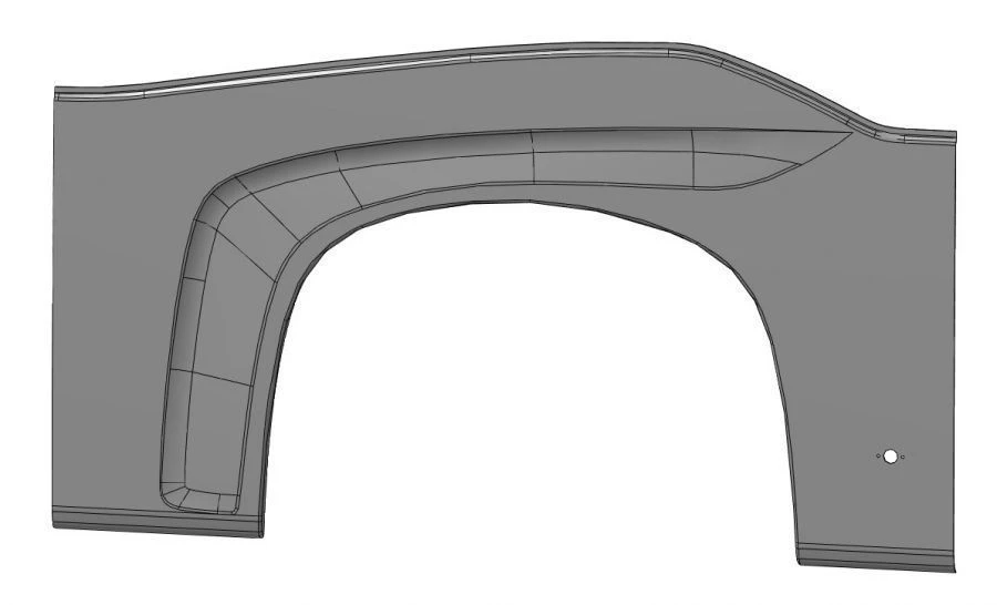 Left Rear Arch Panel - 5299-401-5402502-02