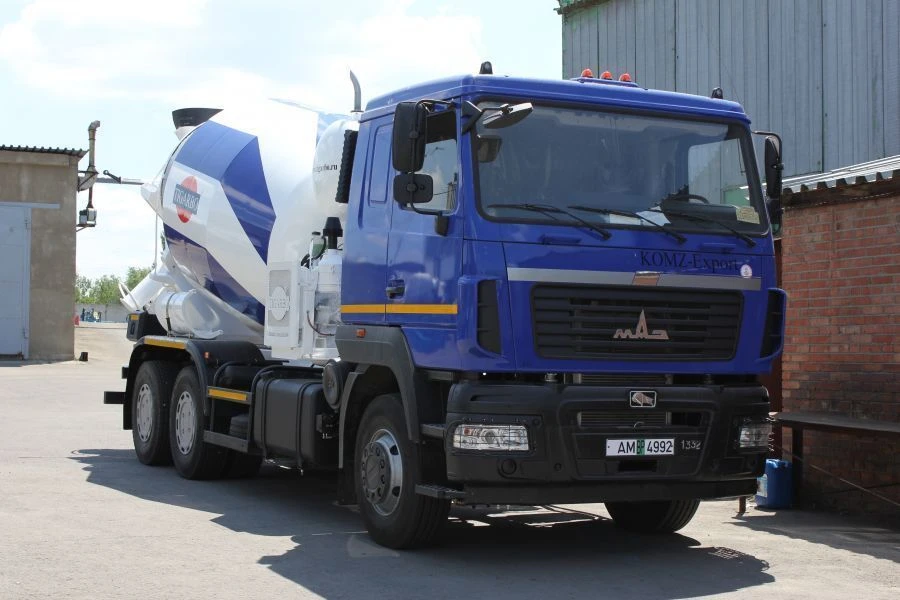 شاحنة خلط الخرسانة ABS-10DO على هيكل MAZ-63122J