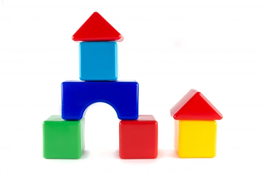 Construction Cube Set for Kids 1/12