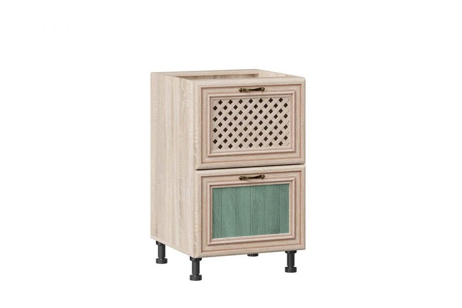 Kitchen Cabinet Type 4 LD.270120.000 with 2 Drawers (Light Sonoma Oak)