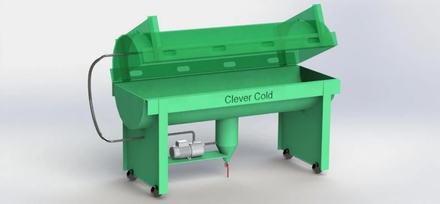 نظام التنظيف الكيميائي لتنظيف يدوي أو تلقائي CLEVCLEAN240A