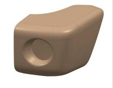 لوحة الصدمات الأمامية اليسرى لجهاز GAZon C41RB3-2803021