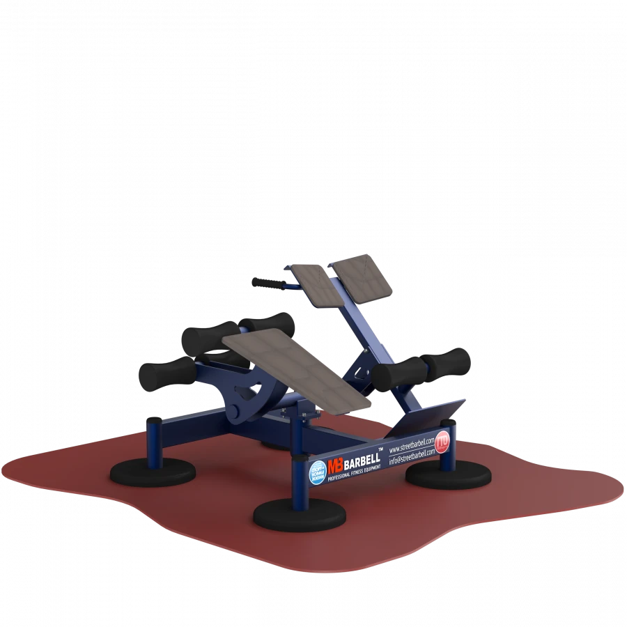 Dual Outdoor Trainer for Back and Glute Muscles - MV 7.62 GTO