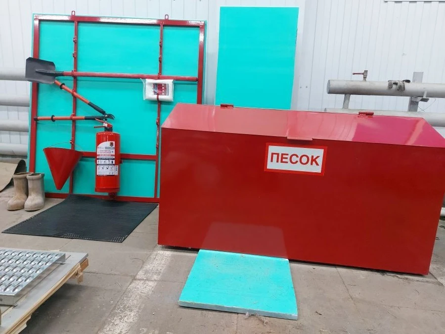Open Type Fire Shield for Firefighting Equipment - ЩП-Е