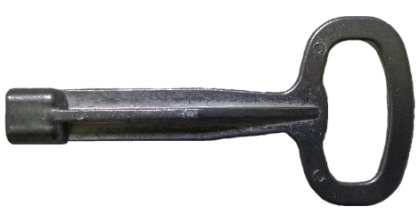 Metal Key for Opening Compartments in Public Transport - Model 103-5606520