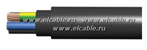 كابل عازل من PVC منخفض القابلية للاشتعال AKVVGEng(A)-HL