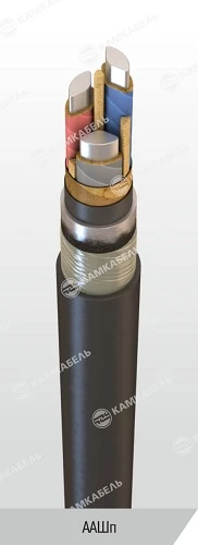 Power Cable with Aluminum Conductors and Paper Insulation, 6-20kV