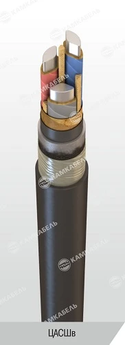 Power Cable with Aluminum Conductors and Paper Insulation, 6-20 kV