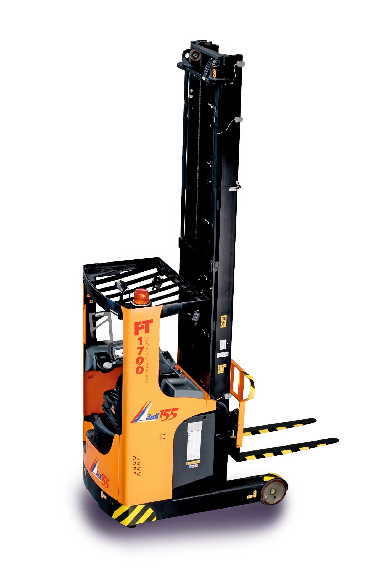 Electric Reach Truck RT1700-10.8-01 for Indoor Use