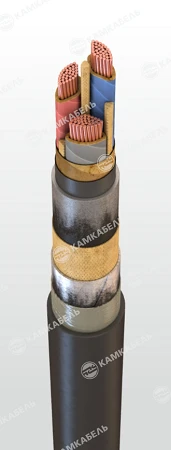 Power Cable with Copper Conductors and Paper Insulation, 6/10 kV CSBShng Model