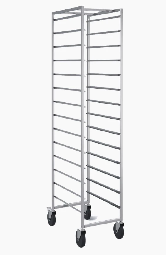 GN1/1 Gastro Container Trolley for 14 Levels (AISI 430)