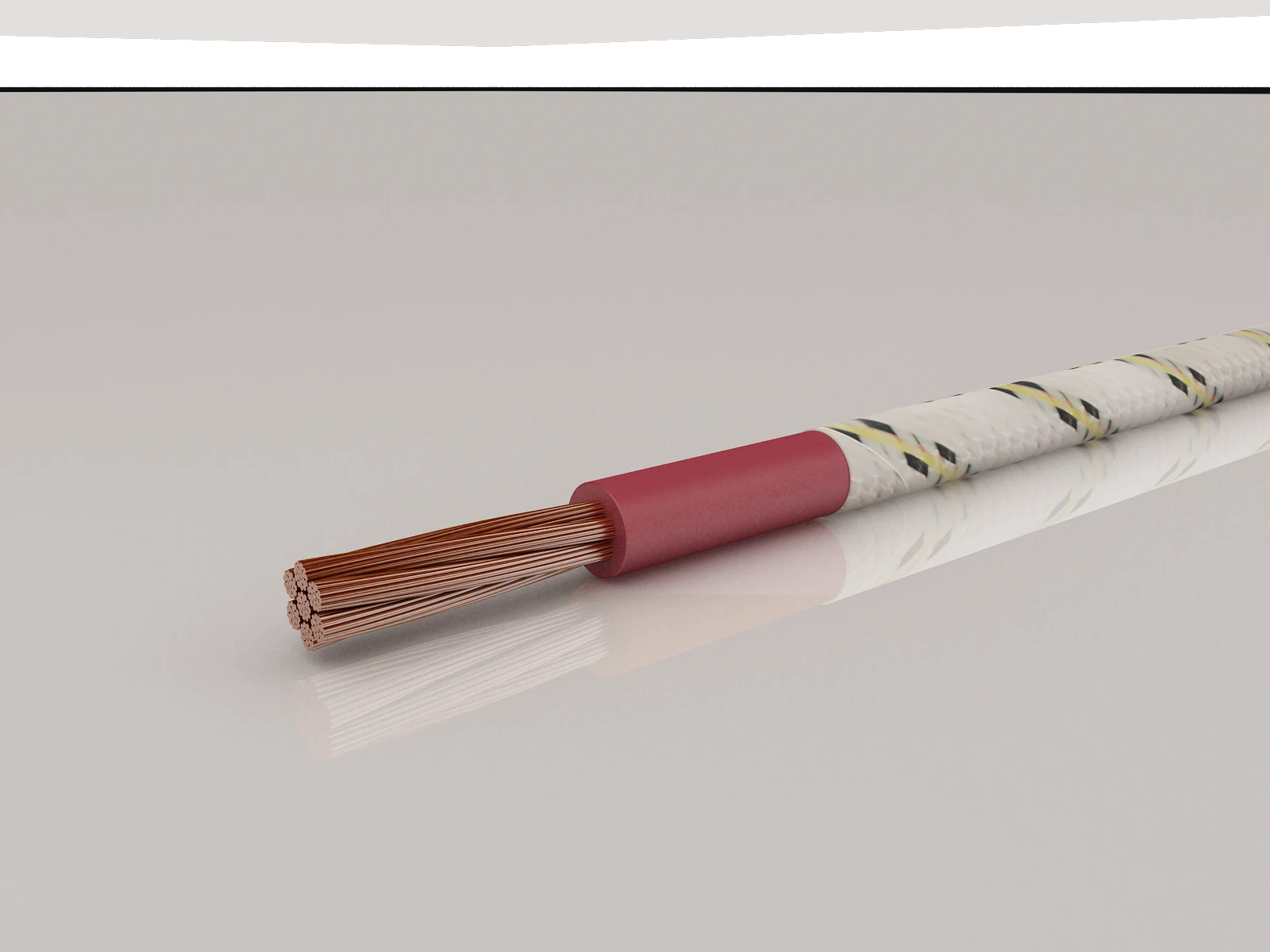 كابل مقاوم للحريق وحرارة عالية لوسائل النقل بالسكك الحديدية - TRANSCAB-KPSKTEng(A)-HF