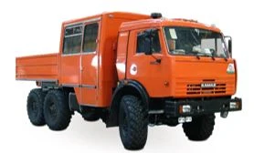 NEFAZ-4208-42 Cargo-Passenger Vehicle on KAMAZ 5350-D5 Chassis