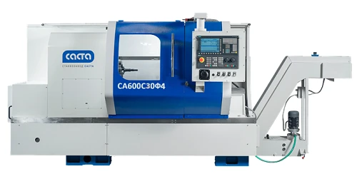 مخرطة CNC عالية الدقة CA600S30F4 للمعالجة السريعة