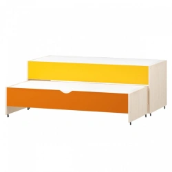 Children's bunk bed "Smile" (with cover)