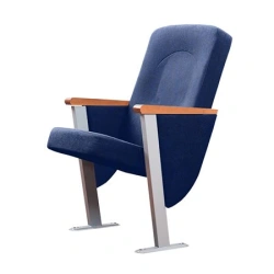 Metal-framed auditorium chair Conference model
