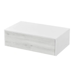 Aquaton chest of drawers Sakura 80 alder navarra, white gloss 1A236603SKW801.A236.6.03S.KW8.0