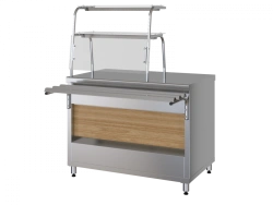Neutral counter with shelf PNP15-01 (with faceplate decoration)