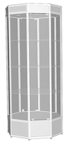 Eight-sided island cabinet 800?800?2200