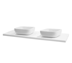 Worktop Brook 120 centre (60+60) 1A204605BC010 Aquaton1.A204.6.05B.C01.0