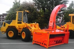 Snow loader SP-010 is designed for high-speed road surface cleaning