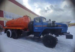 Special vacuum truck MV-10 BORUS 4241 on chassis URAL 4320-60