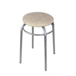 Stool on metal frame 22 with ring