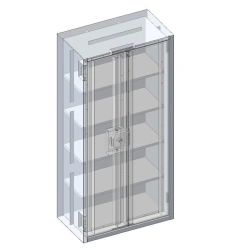 Large metal cupboard (SHMB2)