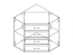 Corner cabinet PGL LK TU