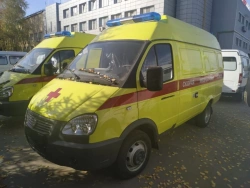 Ambulance of ambulance class A,B,C; IAC-1767M5 based on Sobol vehicle, Modification 22177, 221717 Dv