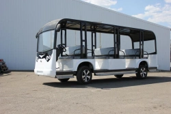 Transport industrial floor trackless electric car "Elebus - TIGARBO S16"