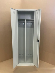 Metal cabinets labelled SHM