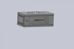 Telecommunication cabinet, wall-mounted SN-12U-60-40- DS