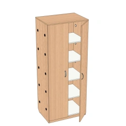 Kitchen cabinet for bread 800*580*1850 mm SH-8