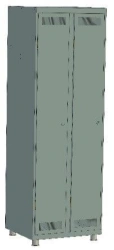 Dressing room cabinet with legs
